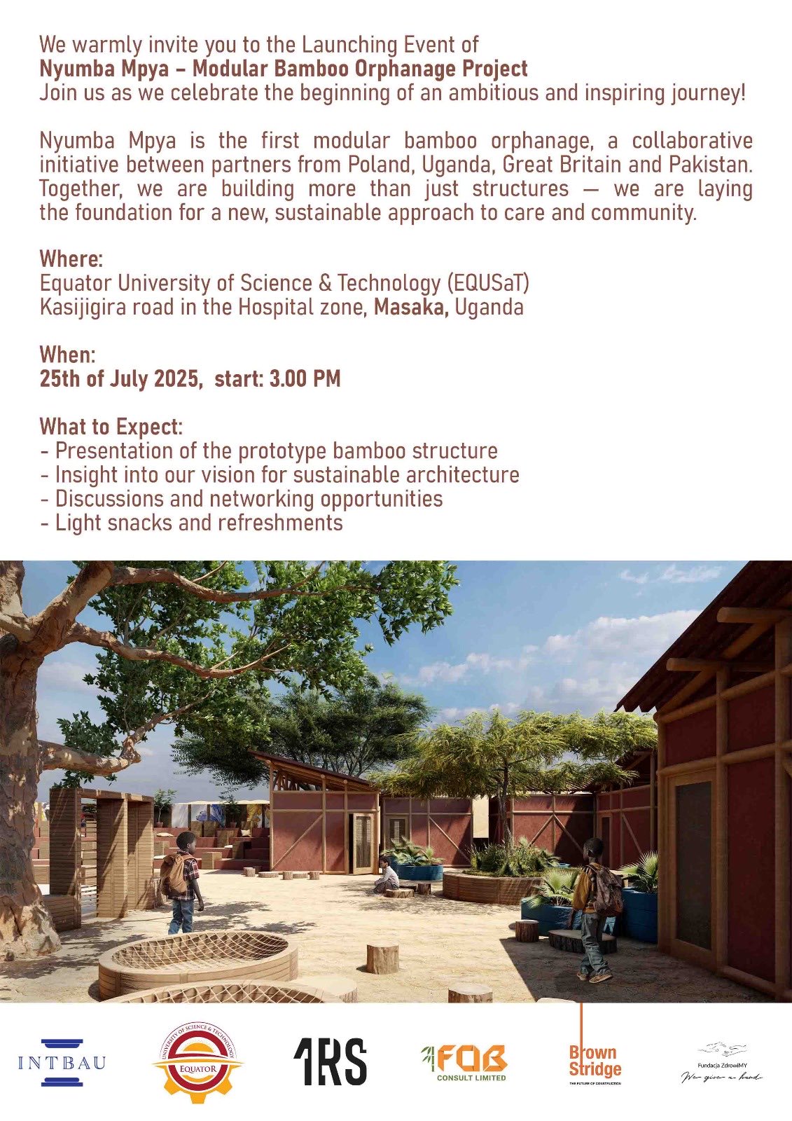 blog_image_EQUSaT To Host Launch of East Africa’s  First Modular Bamboo Orphanage